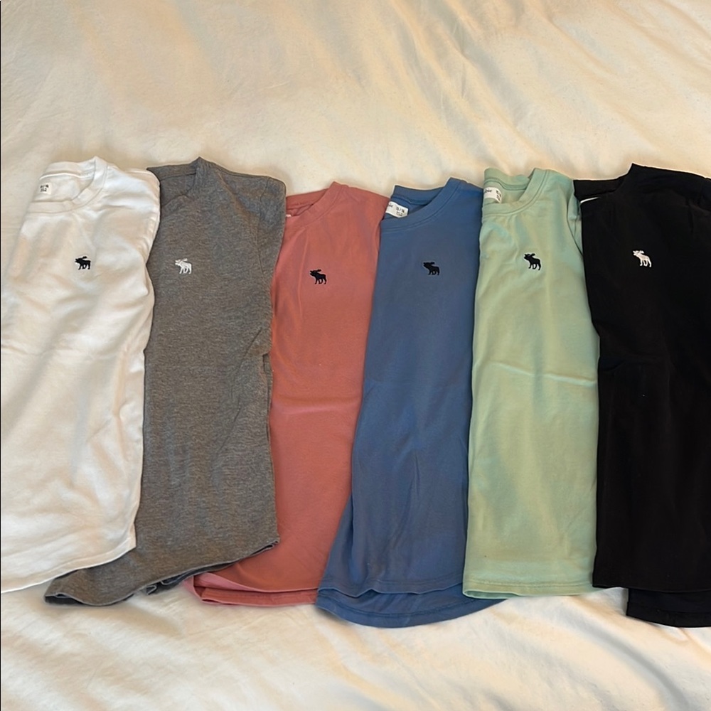 Abercrombie Kids Short Sleeve Tees - Multi-Color Pack